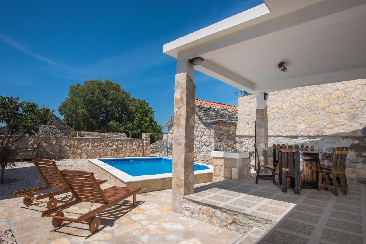 Villa Oaza Primosten With Heated Pool Ngoại thất bức ảnh